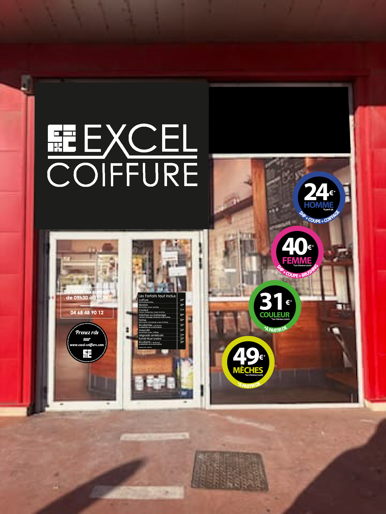 Salon Excel Coiffure Narbonne