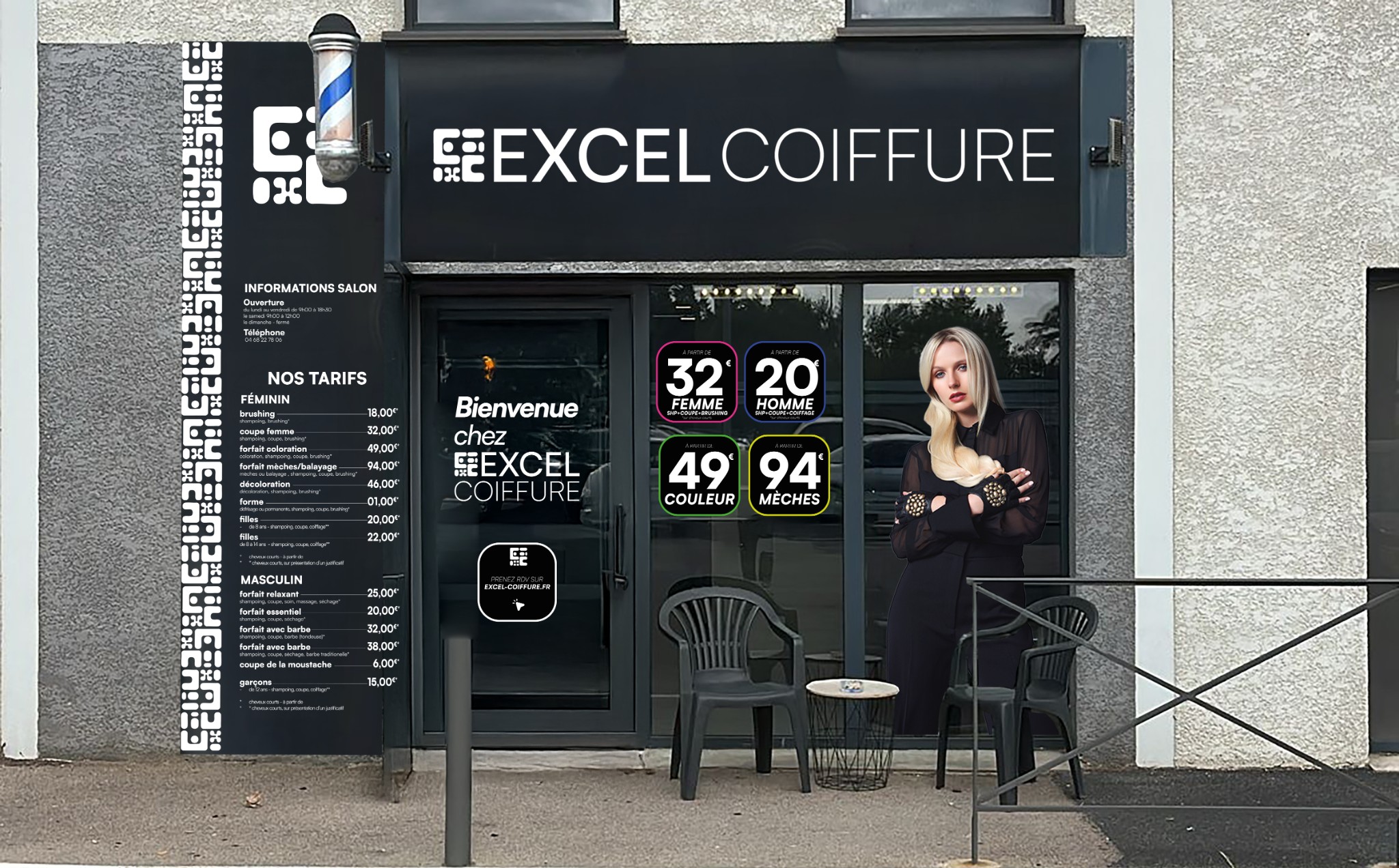 Salon Excel Coiffure Excel Coiffure Sainte-Marie-La-Mer